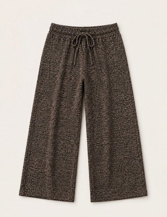 Knit pants - Brown Spec