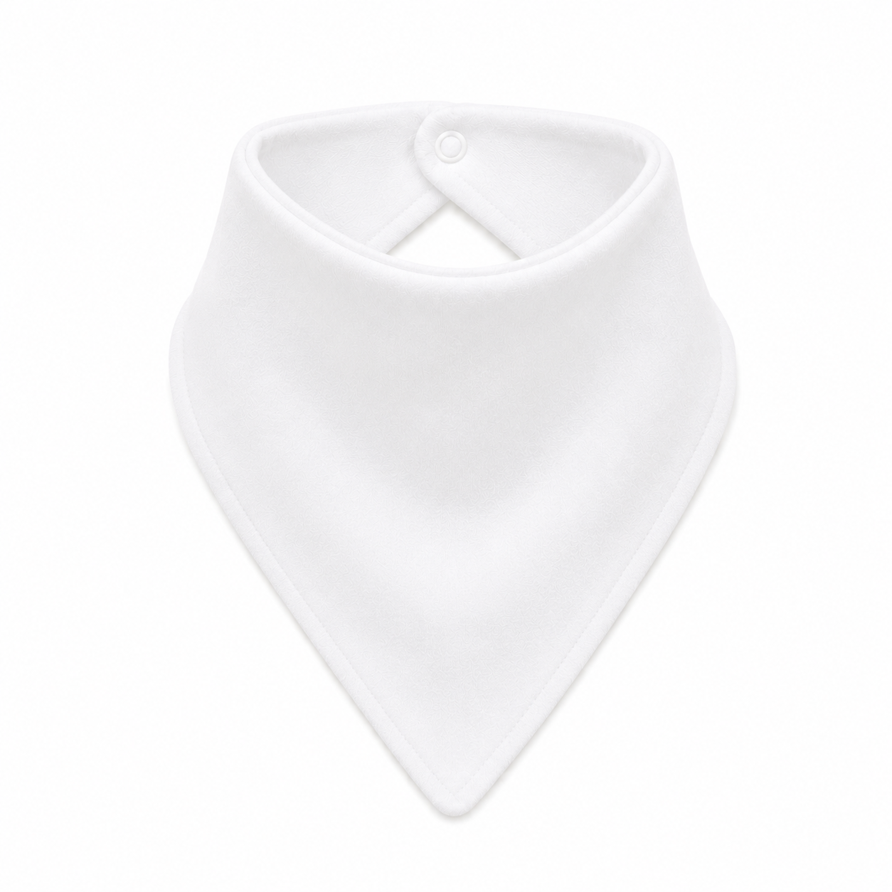 Bandana Bib - White