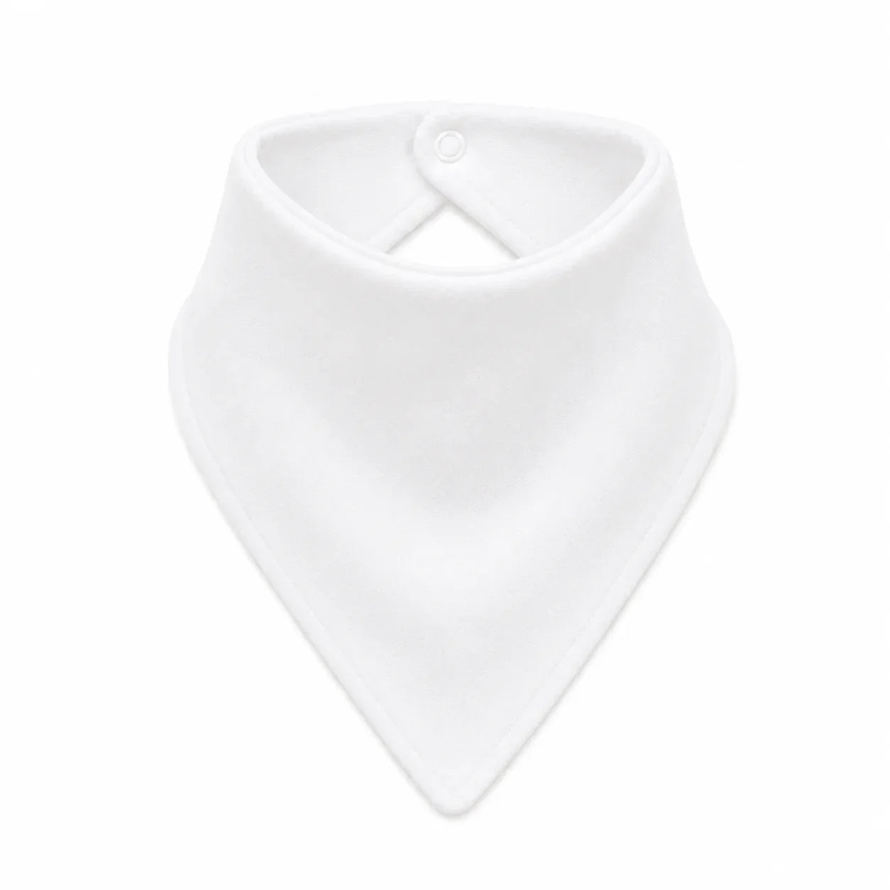 Bandana Bib - White