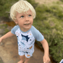 Load image into Gallery viewer, Sea Animals Swimsuit - Ella and Jo