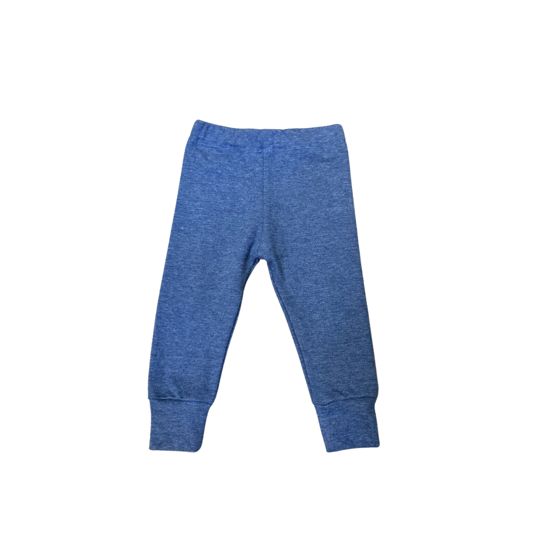 Leggings Rib - Melange Navy