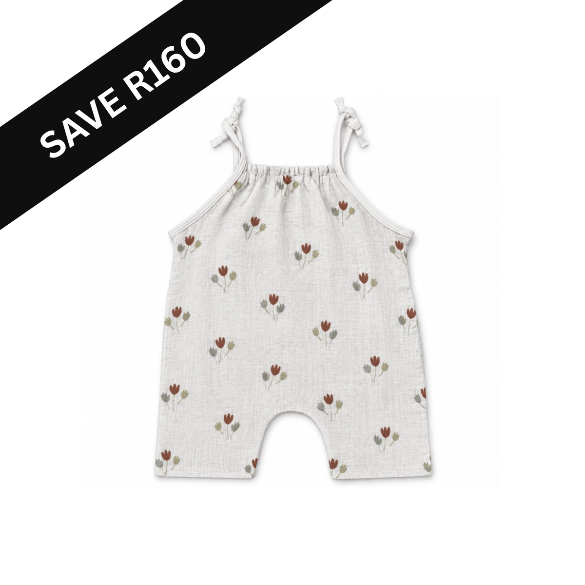 Kylie Romper - Autumn Flowers