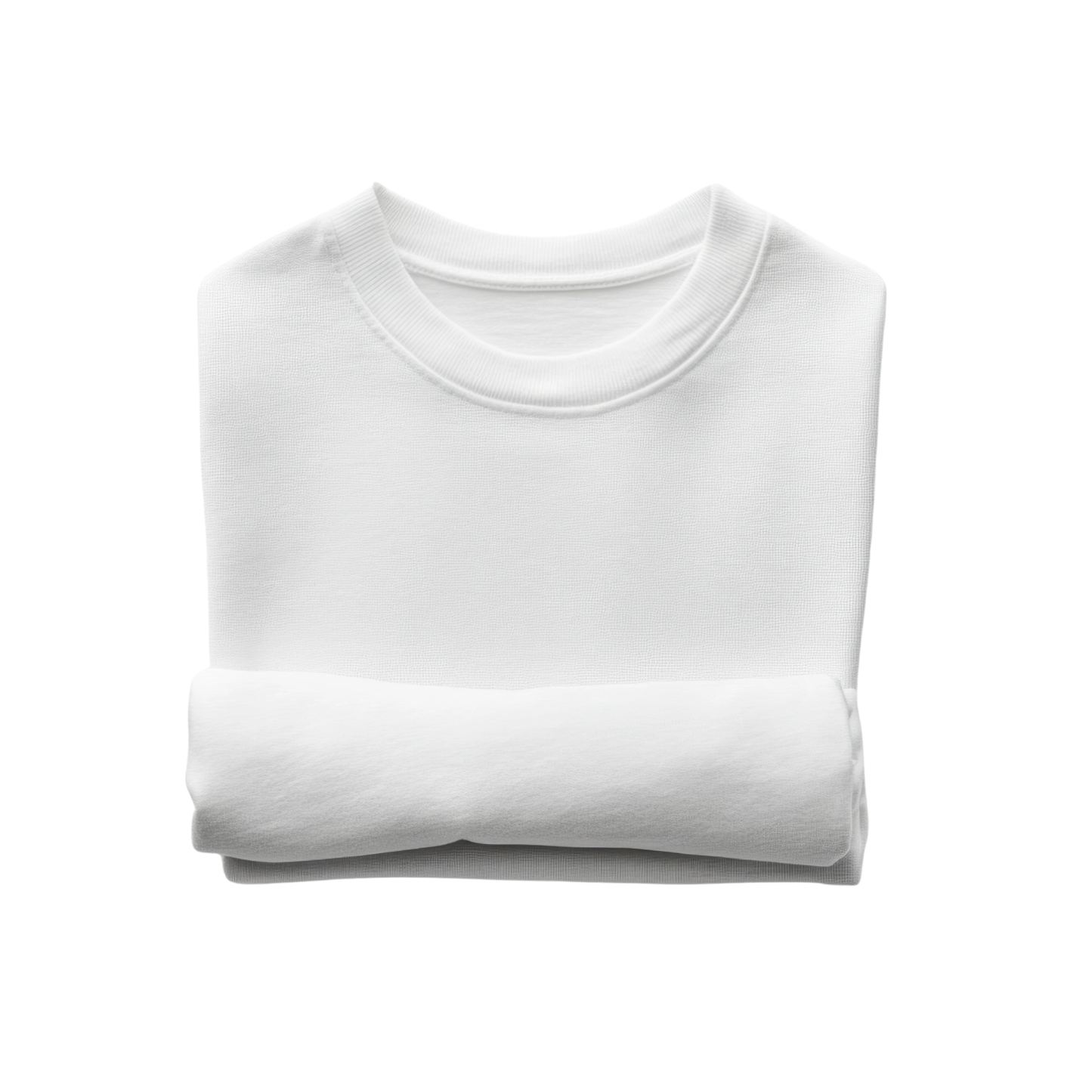 Ladies Fitted Sweater - White