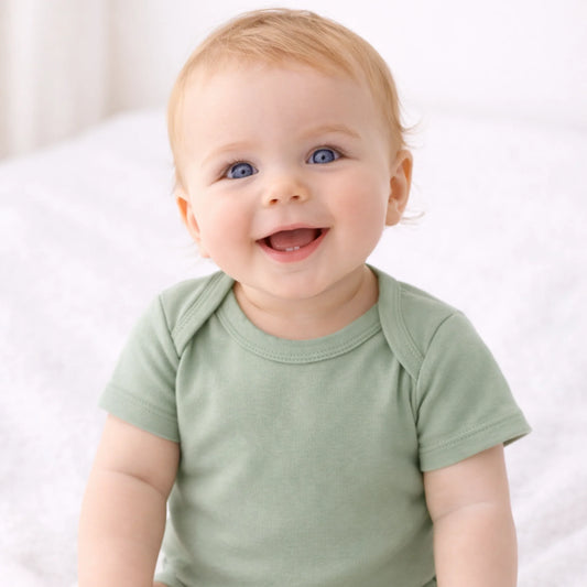 Onesie's - 5 pack Sage Short Sleeve