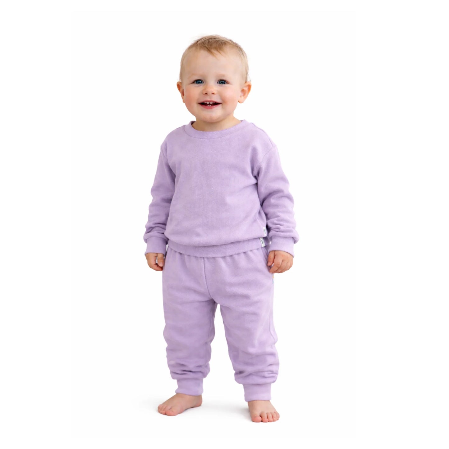Rib Lounge Set - Lilac