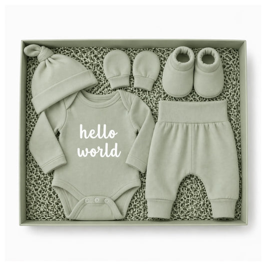 Baby Gift Box -Hello world sage