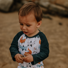 Load image into Gallery viewer, Shark Swimsuit Long Sleeve