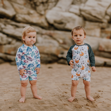 Load image into Gallery viewer, Shark Swimsuit Long Sleeve