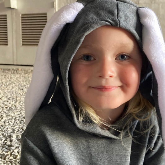 Bunny Hooded Tracksuit with Ears