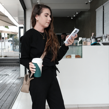 Load image into Gallery viewer, Rib Lounge Set Black - Adults