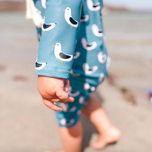 Swimsuit - Seagulls Sage