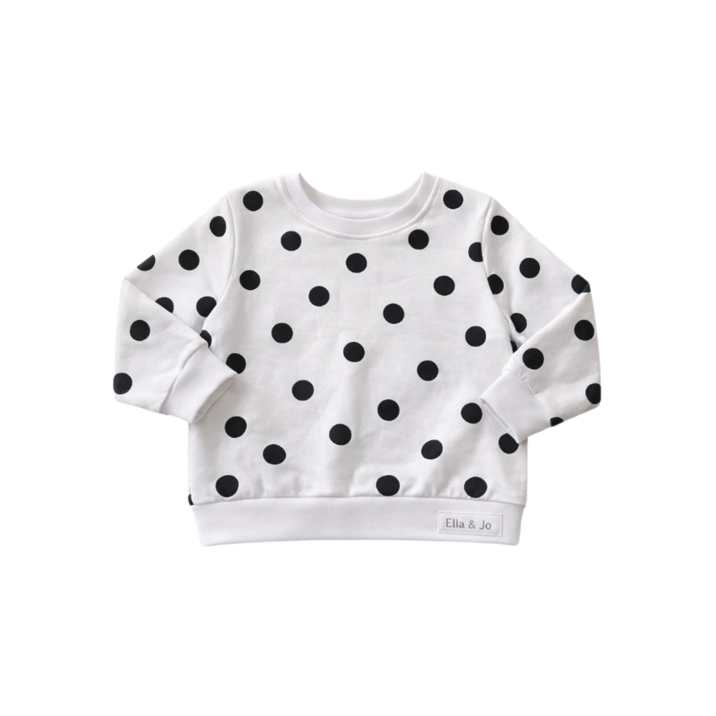 Polka Dot Sweatshirt
