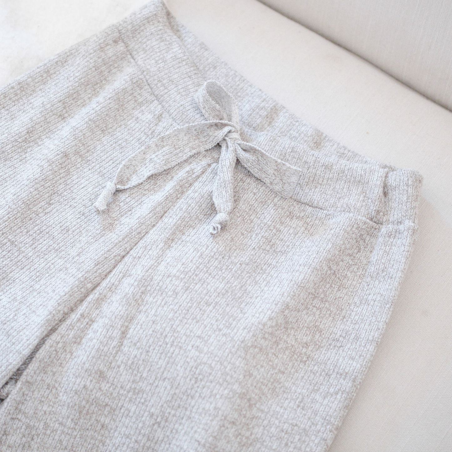 Knit pants - Pebble