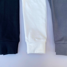 Load image into Gallery viewer, 3 Pack Tights - Black/Solid Grey/Vanilla