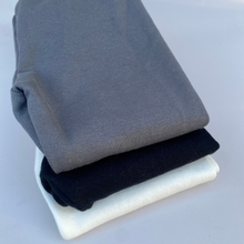 Load image into Gallery viewer, 3 Pack Tights - Black/Solid Grey/Vanilla