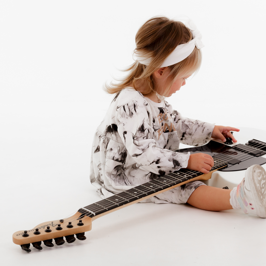 Rock Princess Dress + Headband - Smudge