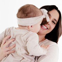 Load image into Gallery viewer, Paisley Dress, Tights + Headband set - Pebble