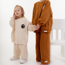 Load image into Gallery viewer, Tracksuit set - Long Live Trouble Beige