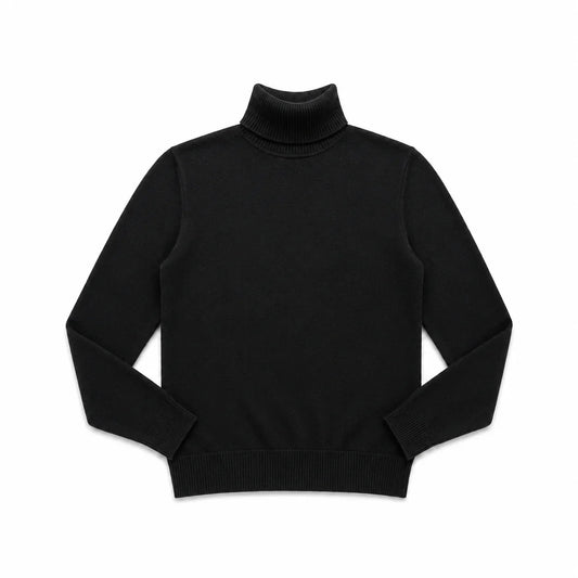 black knit jersey 1