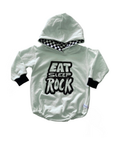 Load image into Gallery viewer, Eat Sleep Rock - Baggy Romper