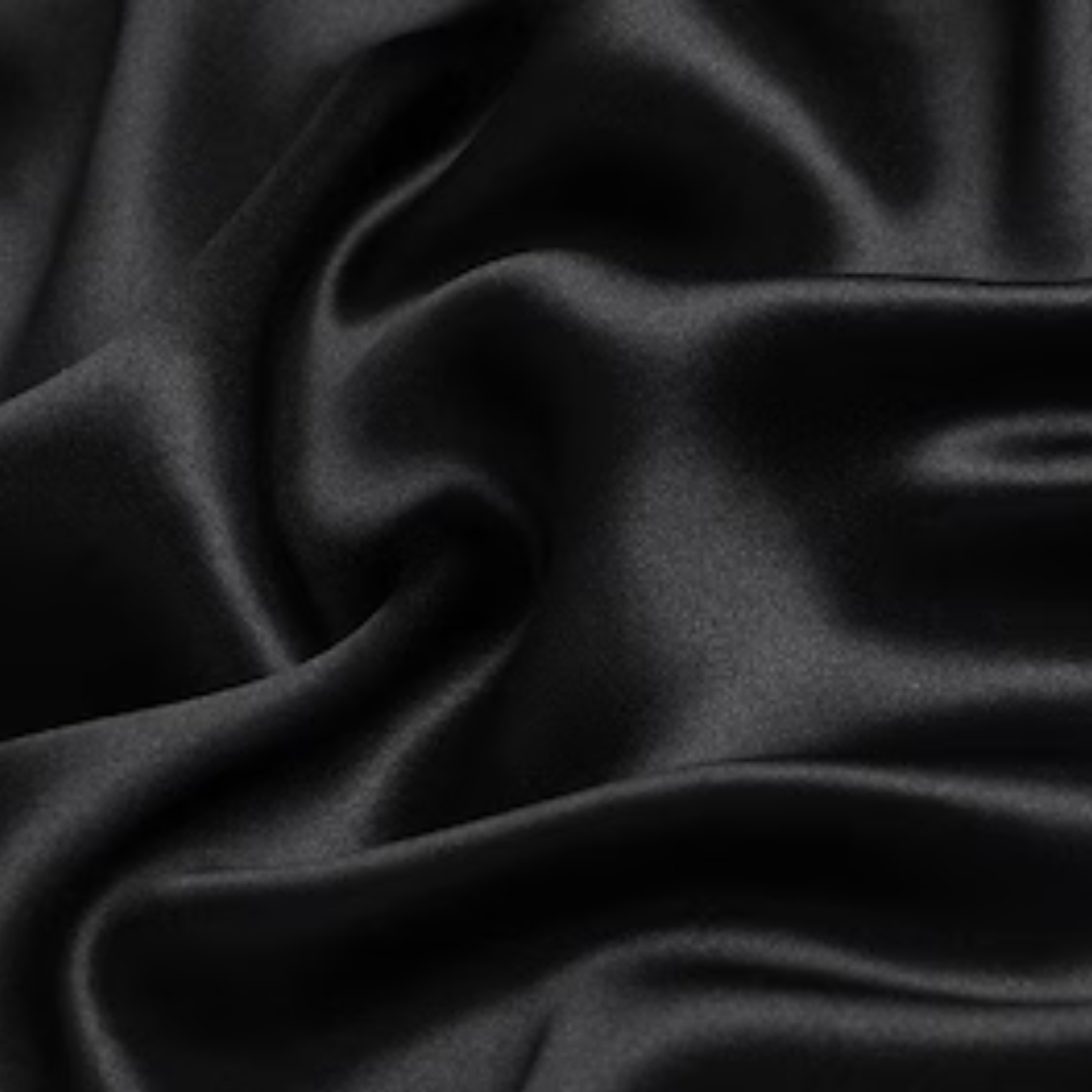 Satin Gown - Black