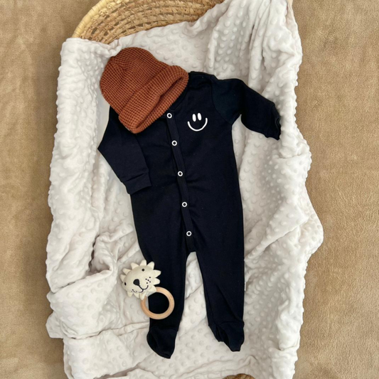 Smile - Footed romper
