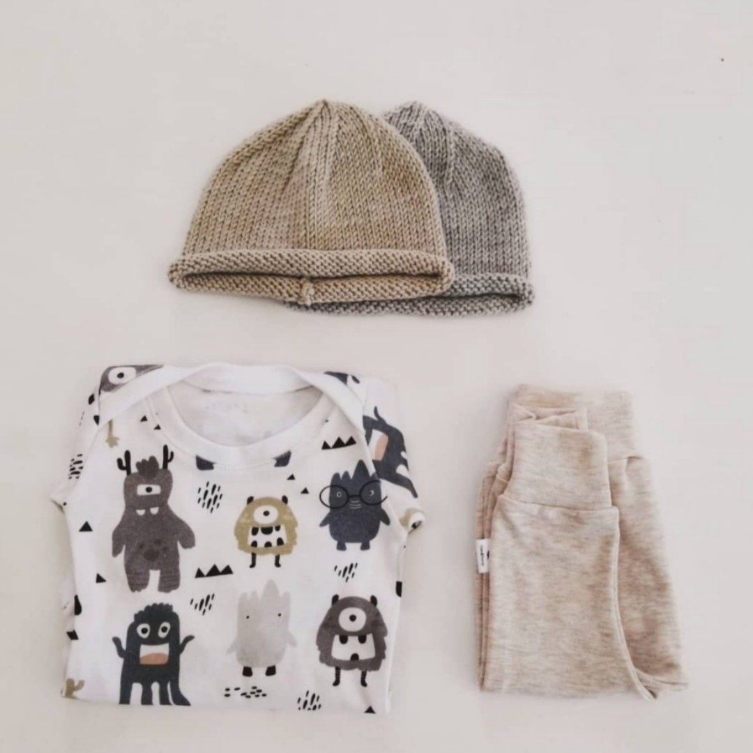 Monster Duo Set - Long Sleeve - Ella and Jo