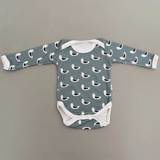 Sea Gulls - Long Sleeve Onesie - Ella and Jo