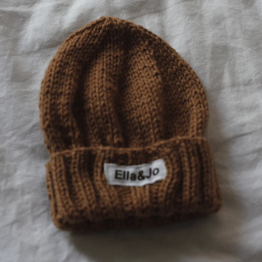 Rib Beanie - Ella and Jo
