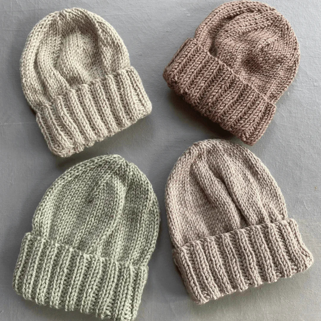 Rib Beanie - Ella and Jo