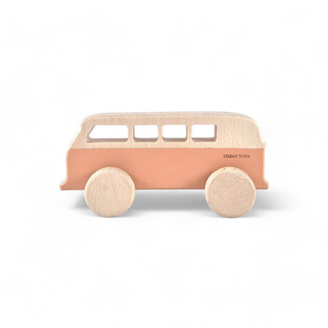 Vintage Surfer Van - Peach