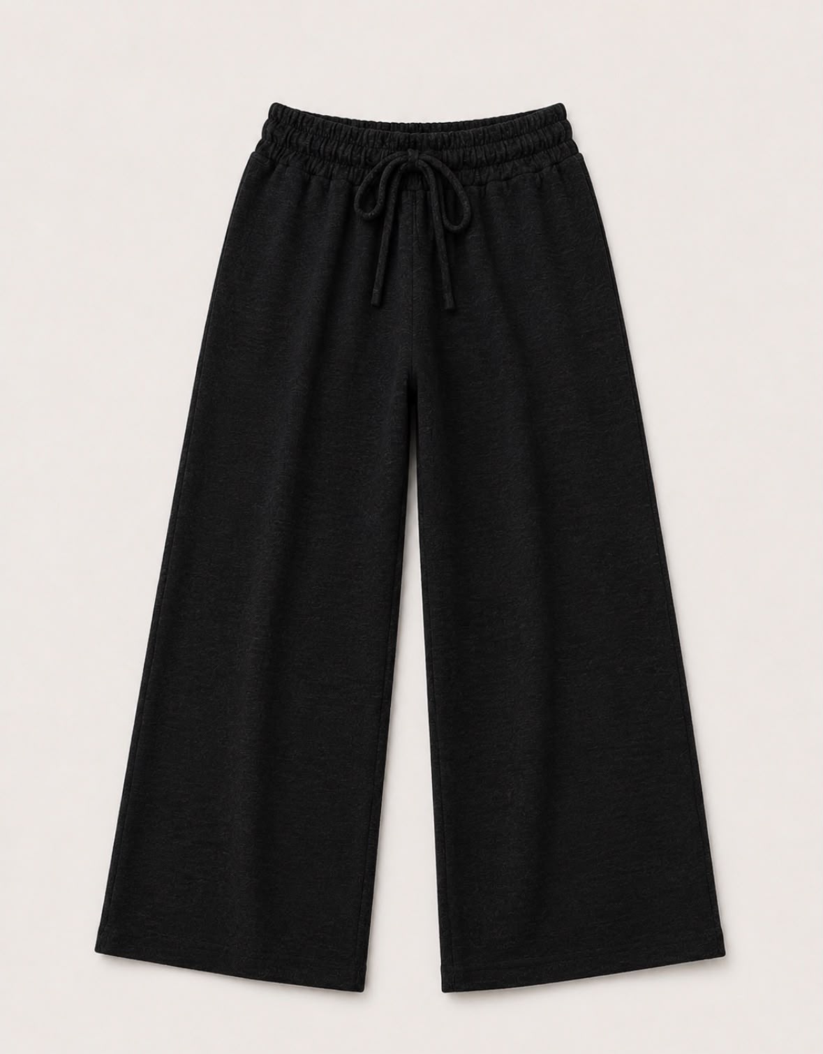 Knit pants - Black