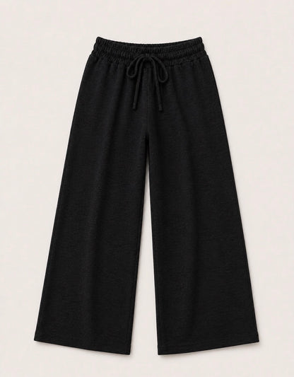 Knit pants - Black