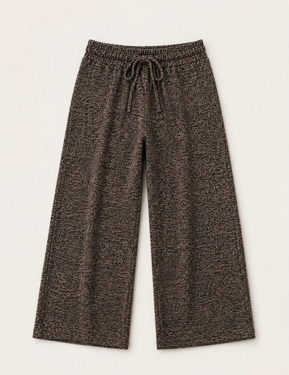Knit pants - Brown Spec