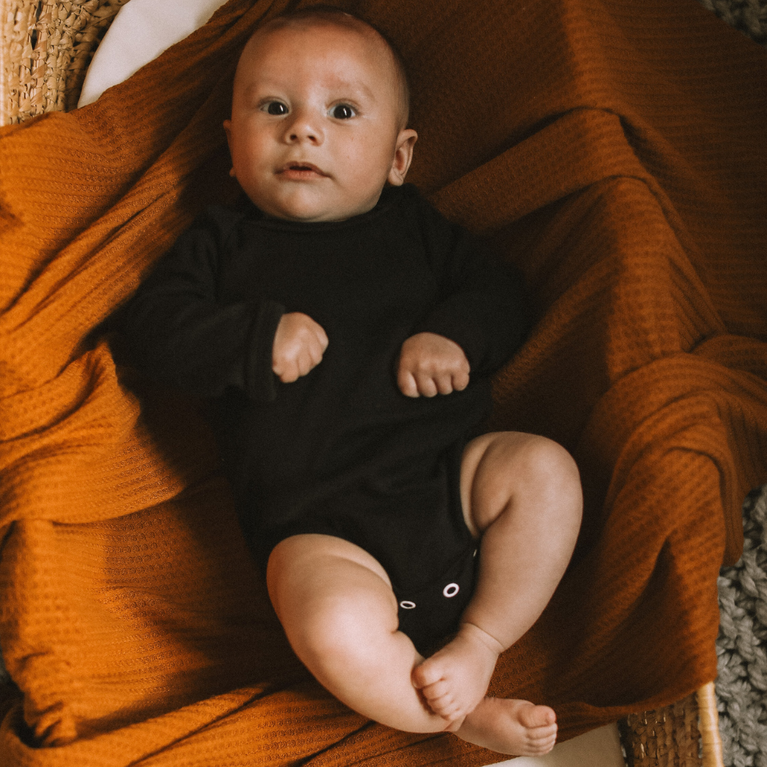 Onesie - Black Long Sleeve