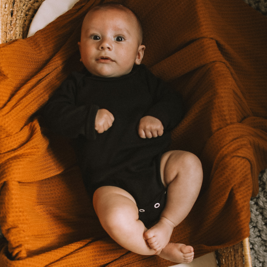 Onesie - Black Long Sleeve