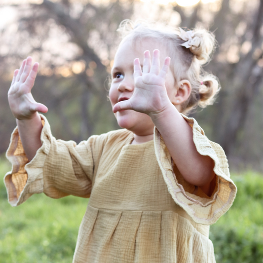 Harlow Dress Grey Tie Dye