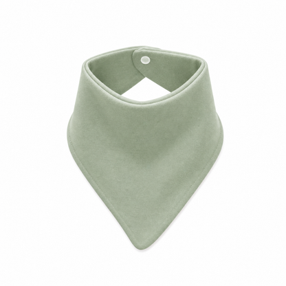 Bandana Bib- Sage 5 Pack