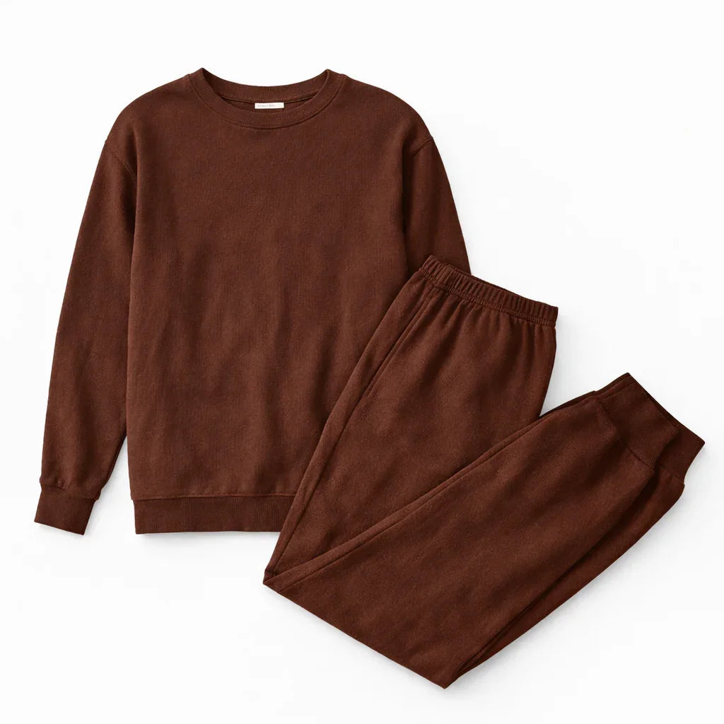 Rib Lounge Set Chocolate- Adults
