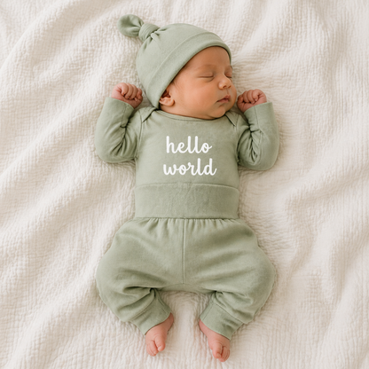 Baby Gift Box -Hello world sage