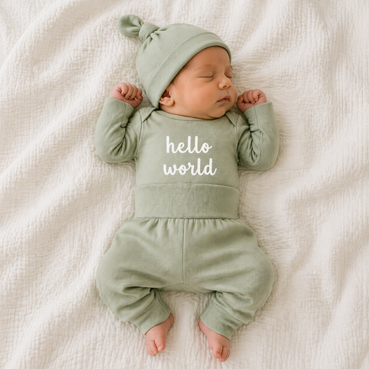 Baby Gift Box -Hello world sage