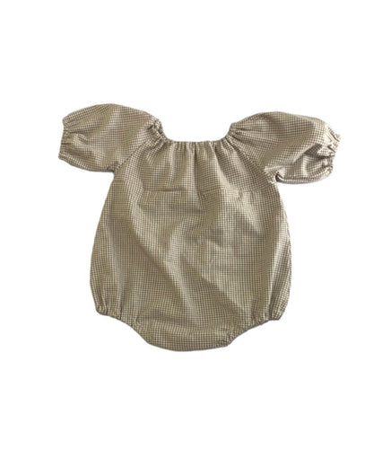 Gia Gingham Romper - Ella and Jo