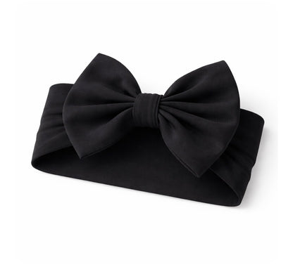 Knot Headbands Big Bow - Black
