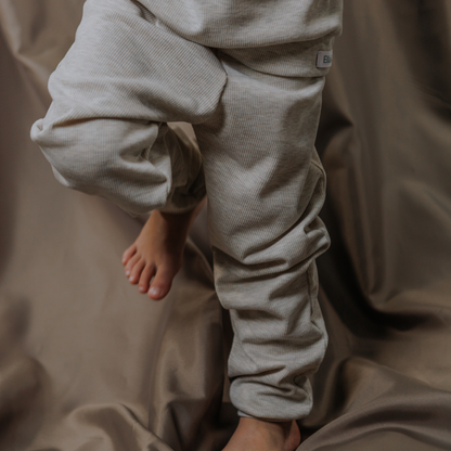 Rib Lounge Set - Pebble