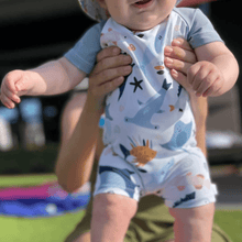 Load image into Gallery viewer, Sea Animals Swimsuit - Ella and Jo
