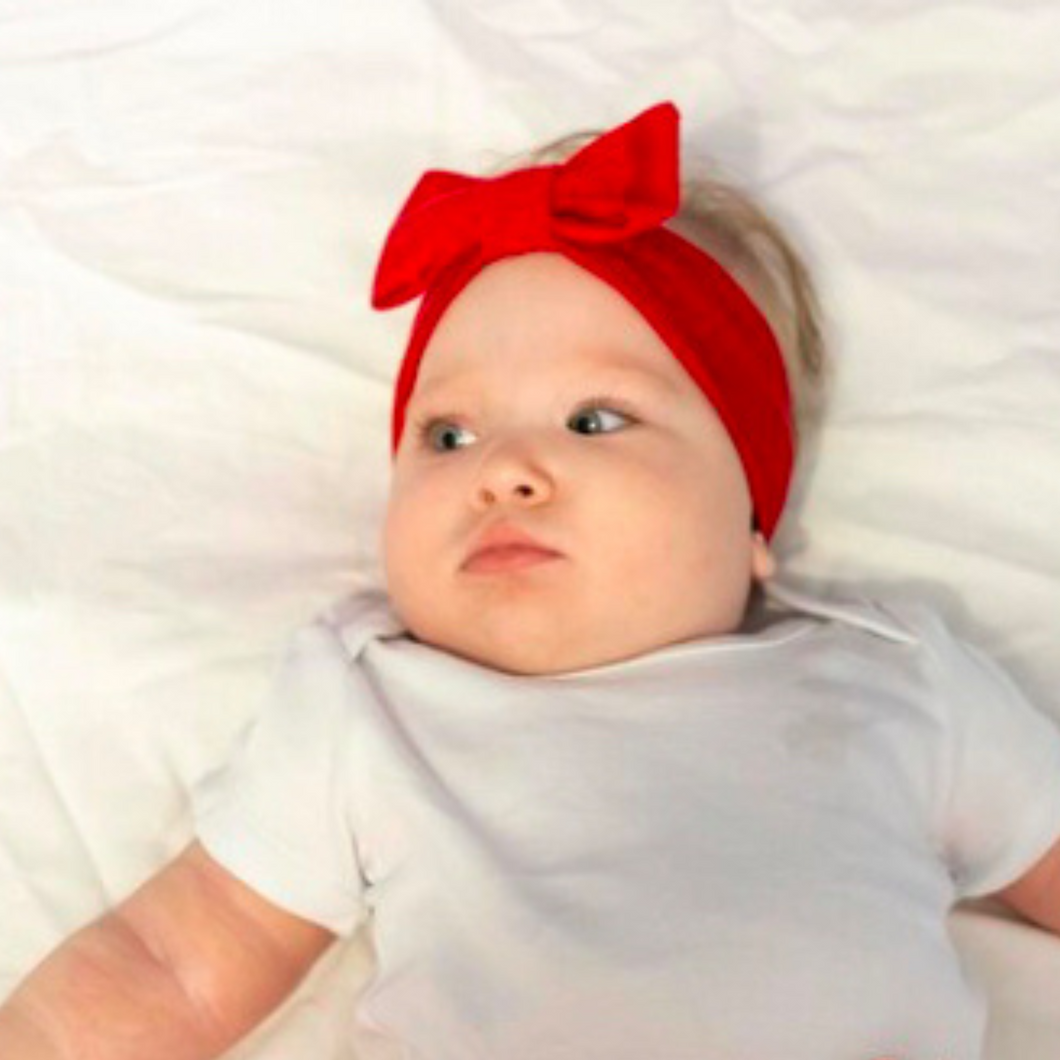 Knot Headbands - Red