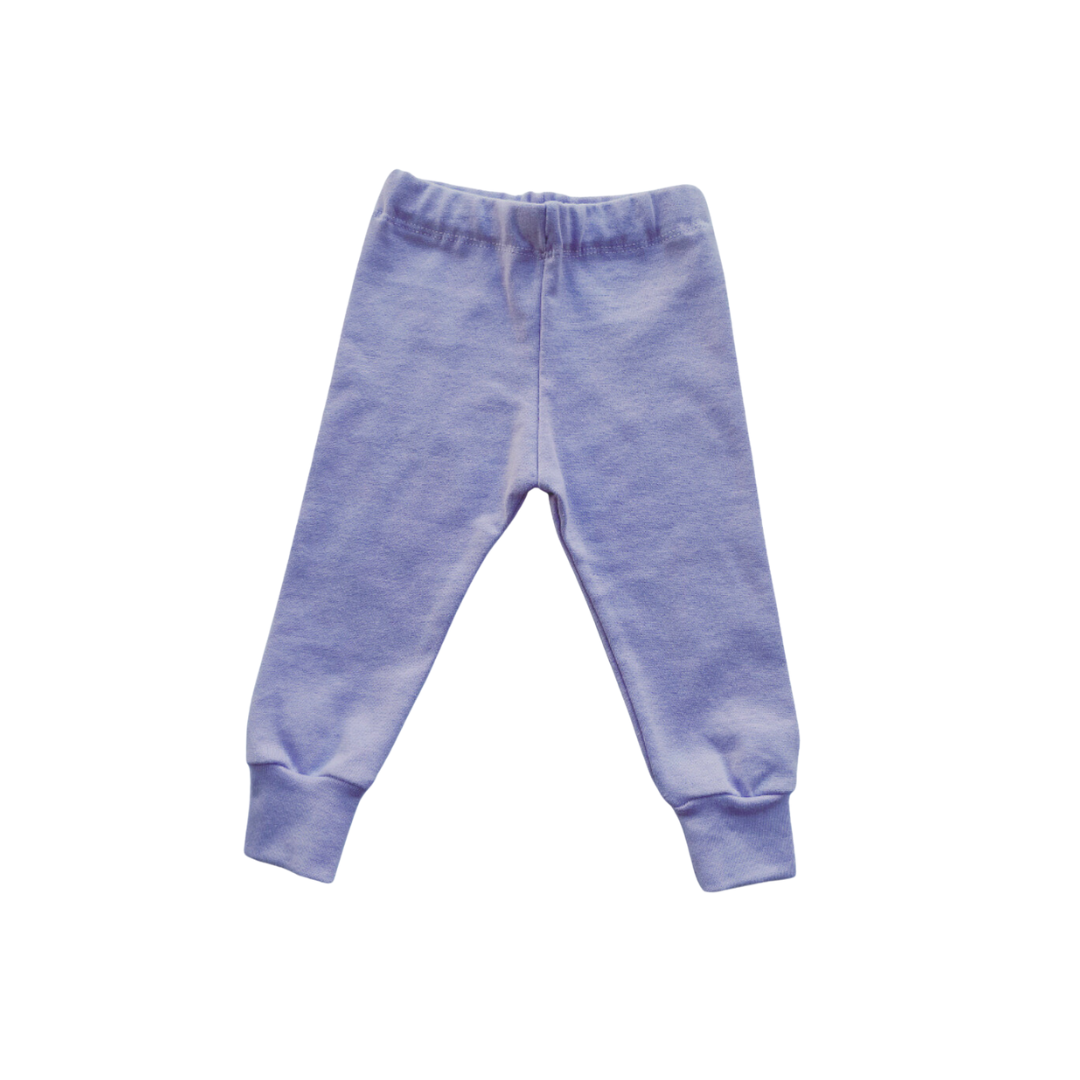 Leggings Rib - Lilac - Elastic Waist