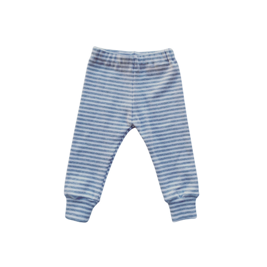 Leggings Rib - Grey Stripe - Elastic Waist