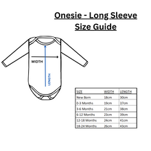 Load image into Gallery viewer, Onesie - Black Long Sleeve
