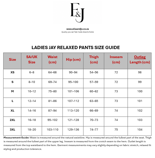Ladies Jay Relaxed Pants